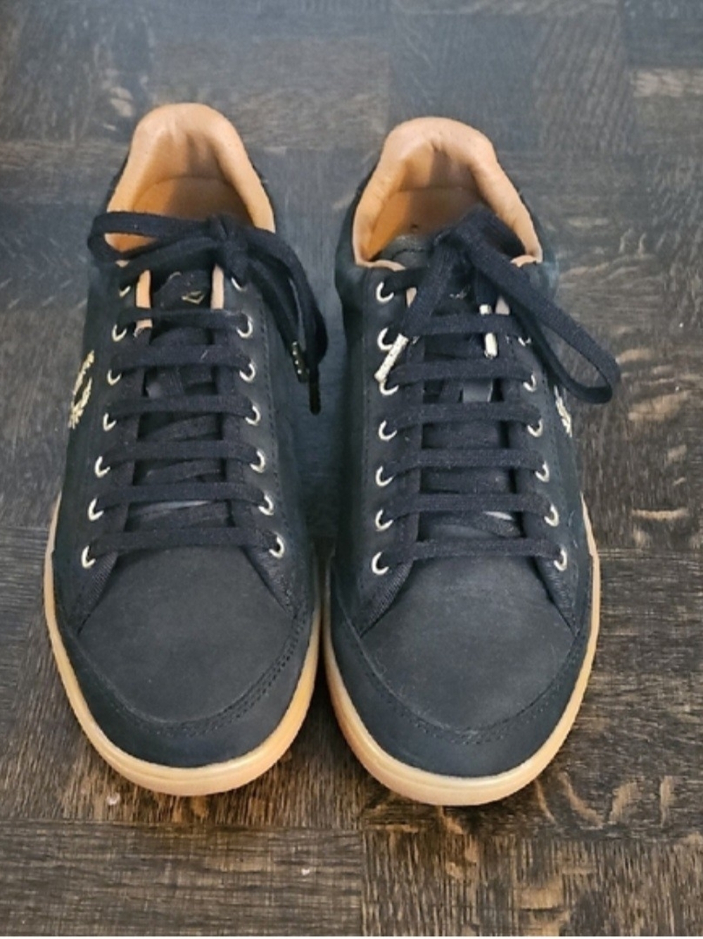 Fred Perry Black Sneakers